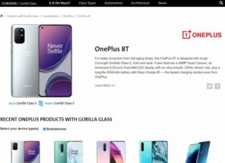 Corning дала ответ по стеклянному корпусу OnePlus 8T