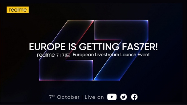 Realme 7 и 7 Pro мчатся в Европу! Дата международного релиза серии