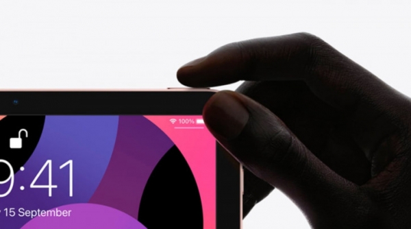 Apple хвастается кнопкой с Touch ID нового iPad Air