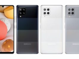 Конкурент Xiaomi Mi 10T Lite от Samsung в трех цветах на пресс-фото