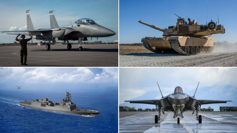 8 гиперзвуковых ракет, 48 истребителей F-35 Lightning II, 24 модернизированных F-15EX Eagle II, корабли, танки, подводные лодки и эсминцы — США усилят свою обороноспособность миллиардами долларов