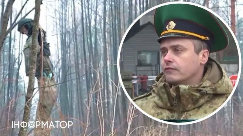 Белорусские пограничники жалуются на украинских боевиков: Повесили манекен Валеру