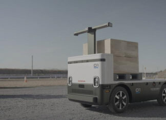 Honda анонсировала беспилотный грузовик AWV третьего поколения, который может работать 10 часов и транспортировать почти 1 тонну груза