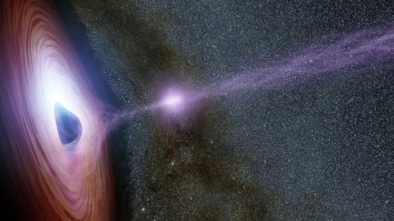 Джеймс Уэбб обнаружил галактику, которая была погашена сверхмассивной черной дырой, ставшей квазаром