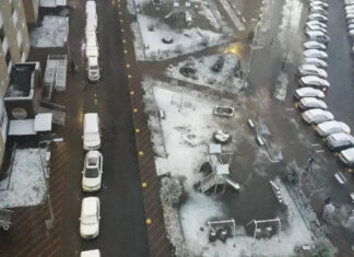 Киев накрыл снегопад и сильный ветер: в город вывели коммунальщиков