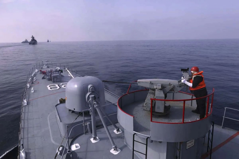 Китай, Иран и Россия начали совместные военно-морские учения