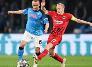 Лига чемпионов: Наполи без проблем прошел Айнтрахт