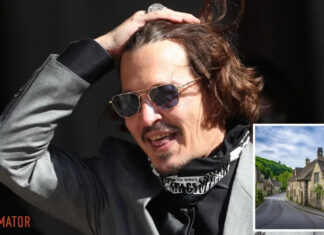 После развода с Эмбер Герд Джонни Депп переехал жить в Англию