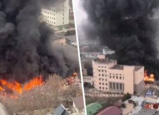 Пожар в здании ФСБ в Ростове – появилось видео взрыва и первые заявления россиян