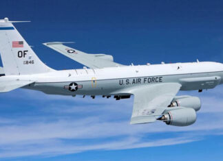 RC-135V/W Rivet Joint выполнил беспрецедентную миссию в Европе – американский стратегический самолёт пролетел вдоль границы между Финляндией и россией