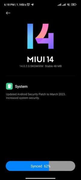 Redmi Note 10 начал получать глобальную версию MIUI 14