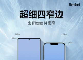 Redmi Note 12 Turbo: невероятно тонкие рамки вокруг 12-битного дисплея.