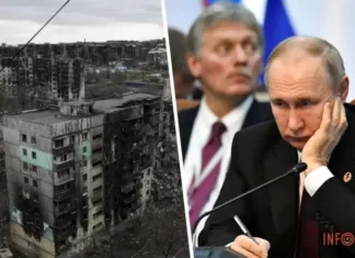 Россияне заявили, что путин прокатились по Мариуполю и встретились с его жителями