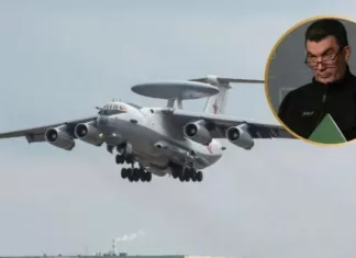 Российский ДРЛС А-50 в неисправном состоянии, и отремонтировать его россияне вряд ли смогут – Данилов