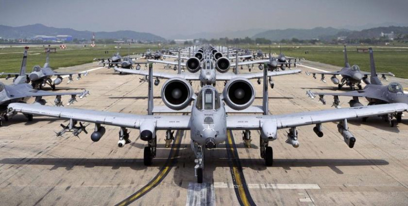 К 2029 году США избавятся от всех почти 300 легендарных штурмовиков A-10 Thunderbolt II