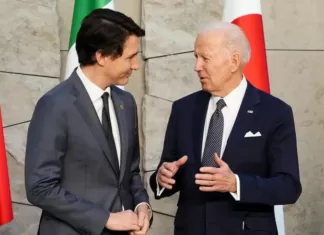 Трюдо и Байден заявили о беспрецедентной поддержке Украины