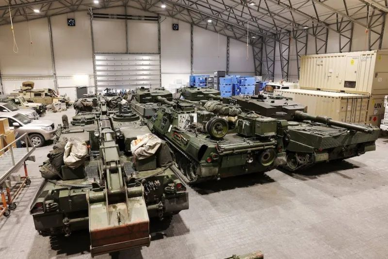 Украина получила восемь танков Leopard 2 из Норвегии