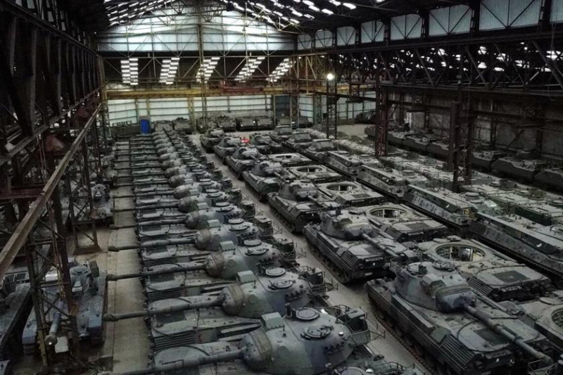 Украина до конца 2023 года получит до 90 танков Leopard 1 из Дании, Нидерландов и Германии
