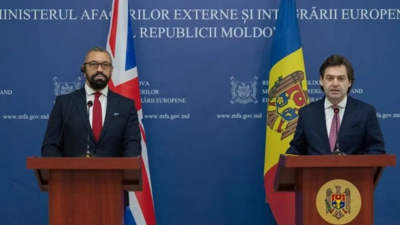 В Британии рассказали, как с помощью Украины смогли защитить Молдавию от атак России