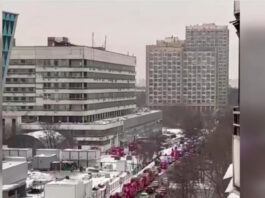 В Москве загорелся офис пропагандистского телеканала: детали и видео
