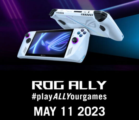 ASUS ROG Ally получил официальную дату анонса, убийца Steam Deck выйдет уже в мае