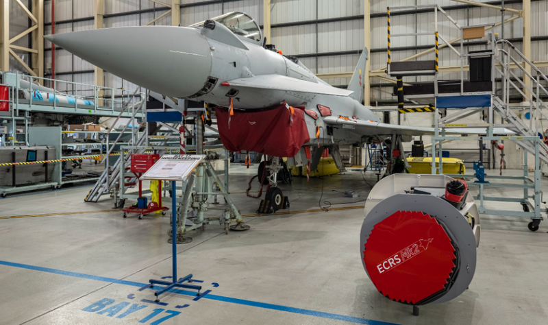 BAE Systems получает новый радар ECRS Mk2 для Eurofighter Typhoon