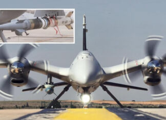 Bayraktar Akinci впервые уничтожил цель на расстоянии 140 км сверхзвуковой ракетой TRG-230-IHA