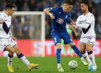 Фиорентина в гостях разгромила Лех: результаты матчей Лиги конференций УЕФА