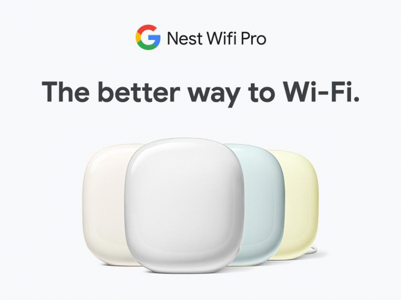 Google Nest WiFi Pro Tri-Band Wi-Fi 6E доступен на Amazon по цене до 60 долларов США