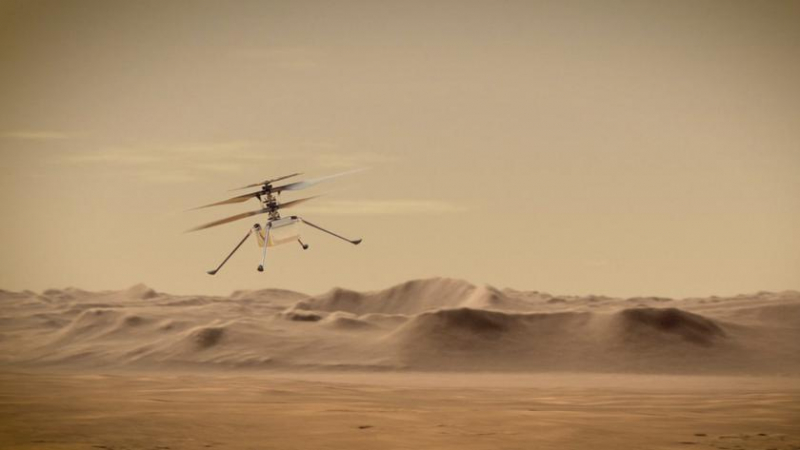 Компания Ingenuity побила рекорд высоты во время 50-го облета Марса