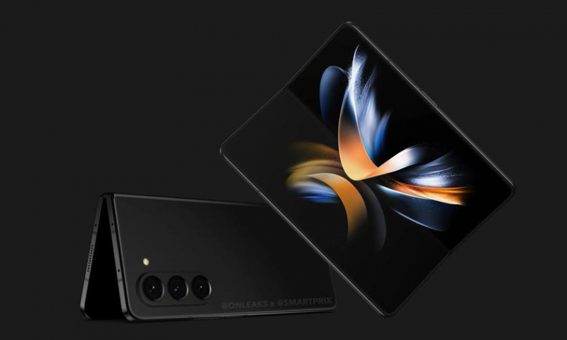 Изменений в дизайне не будет: складной Samsung Galaxy Fold 5 на новых рендерах