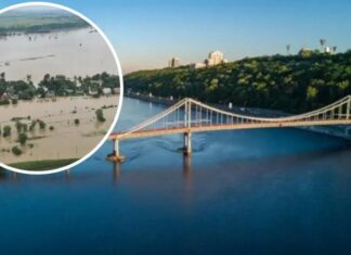 Киевлян предупредили об угрозе подтопления из-за увеличения уровня воды в Днепре