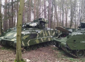 Пентагон подтвердил, что боевые машины пехоты Bradley уже находятся в Украине