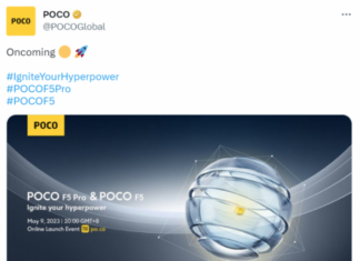 POCO F5 и POCO F5 Pro анонсируют в День Победы