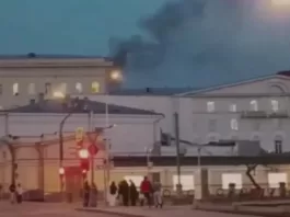 Пожар в Минобороны россии – 5 апреля в центре москвы загорелось здание российского ведомства