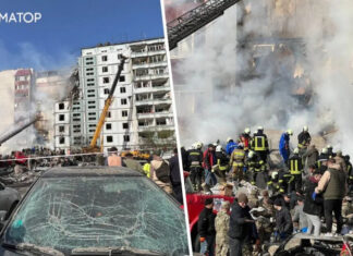 Ракетный удар по многоэтажке в Умани: все подробности, фото и видео