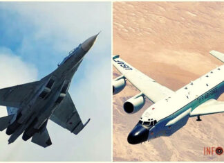 Российский Су-27 чуть не сбил британский самолет-разведчик вблизи Крыма — The Washington Post