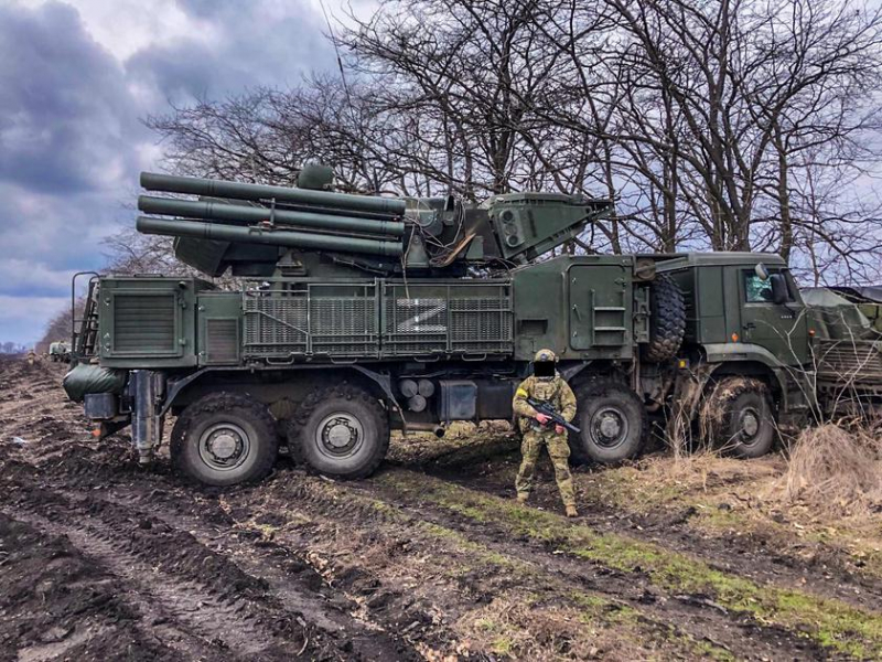 Российский зенитно-ракетный комплекс «Панцирь-С1» выпустил ракету по американскому беспилотнику MQ-9 Reaper, но промахнулся