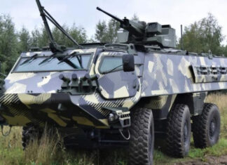 Швеция покупает у Финляндии 20 бронетранспортёров Patria 6×6