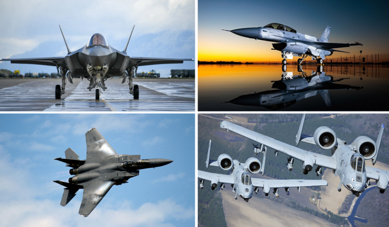 США отправляют истребители F-35, F-15C, F-16 и штурмовики A-10 Thunderbolt II в Европу в рамках крупнейшего трансатлантического авиасообщения