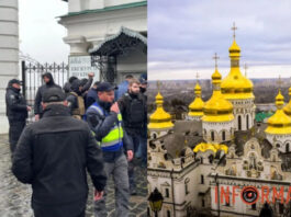 Сторонники УПЦ МП пытались препятствовать работе комиссии Минкульта в Киево-Печерской Лавре: видео