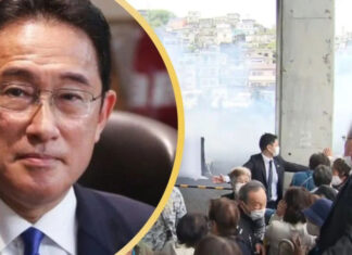 В Японии на выступлении премьер-министра раздался взрыв: что известно