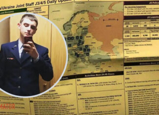 В США нашли и арестовали лидера чата, куда сливали документы Пентагона о войне в Украине