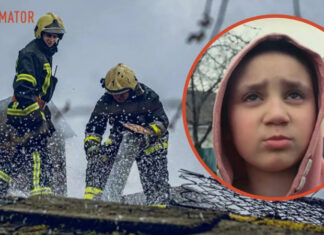 В Сумах 10-летняя девочка спасла из пожара младших братиков и сестричку