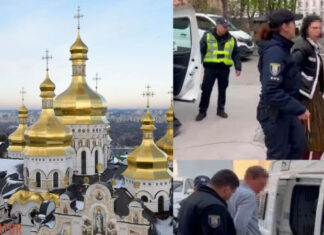 Задержанных после столкновений под Лаврой сторонников УПЦ МП посадили под домашний арест