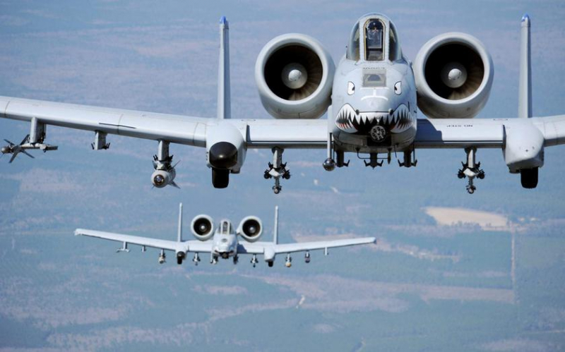 10 самолетов A-10C Thunderbolt II прибыли в Европу для участия в учениях Air Defender 2023, крупнейших трансатлантических военно-воздушных силах