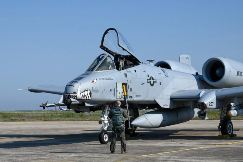 10 самолетов A-10C Thunderbolt II прибыли в Европу для участия в учениях Air Defender 2023, крупнейших трансатлантических военно-воздушных силах