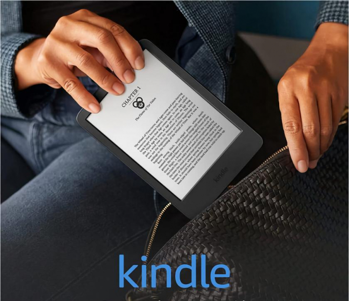 Amazon Kindle (2022 г.) с 16 ГБ дискового пространства и до 6 недель автономной работы со скидкой 14