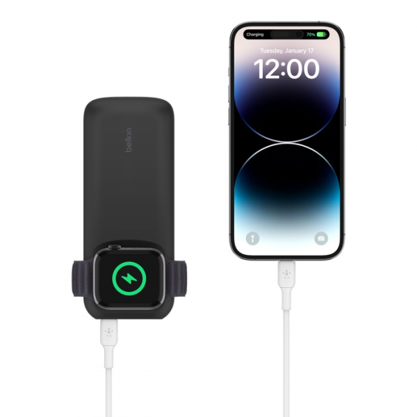 Belkin запускает PowerBank BoostCharge Pro с беспроводной зарядкой для Apple Watch и AirPods Pro за 100 долларов