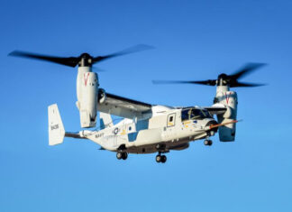 Bell и Boeing получили $482,3 млн на производство и поставку конвертопланов CMV-22B Osprey для ВМС США